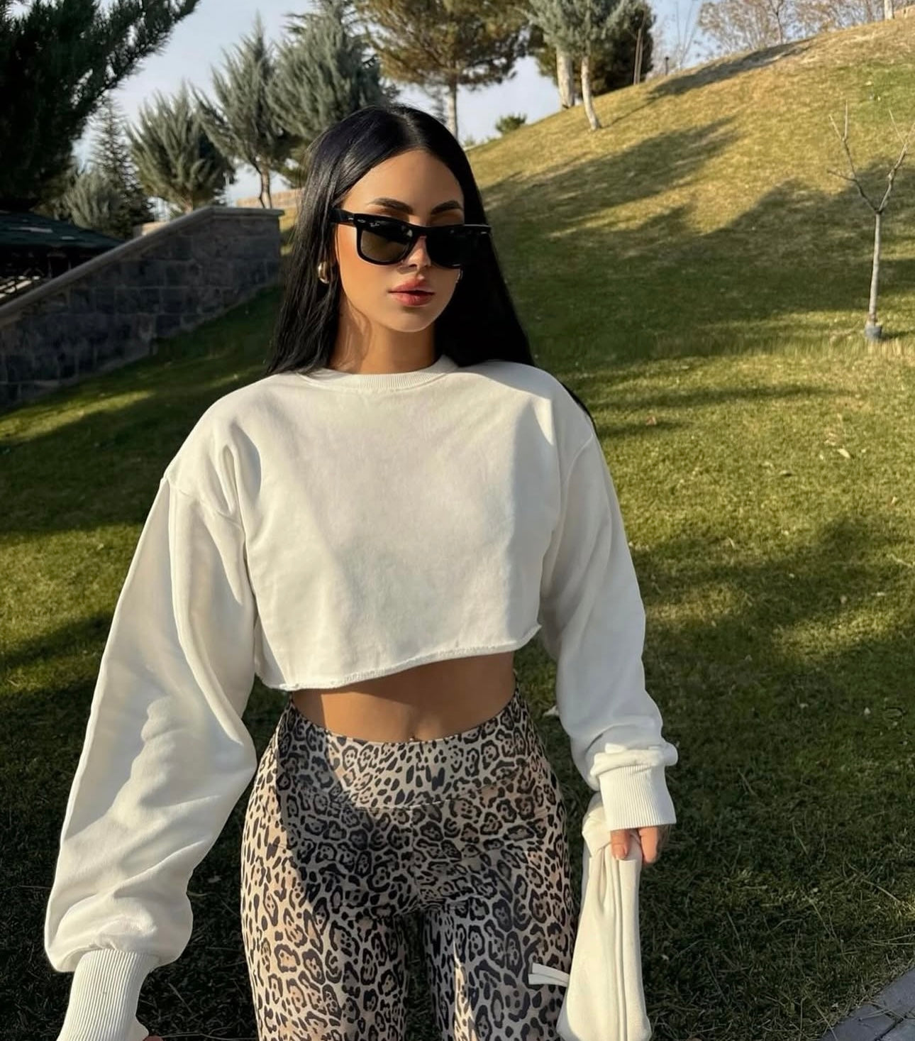 White Crop Top