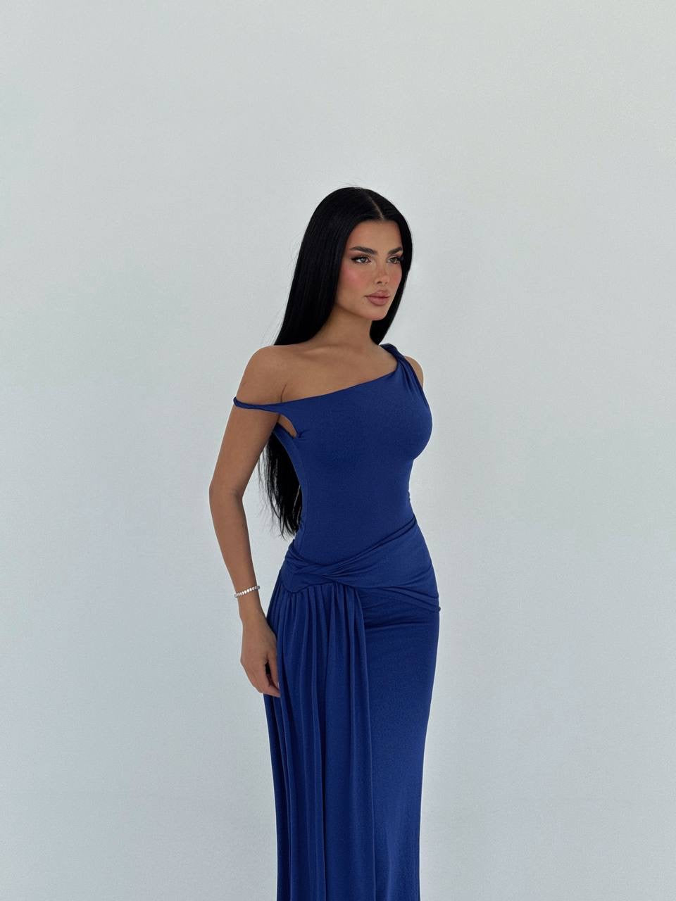 Navy Blue Rowen Dress