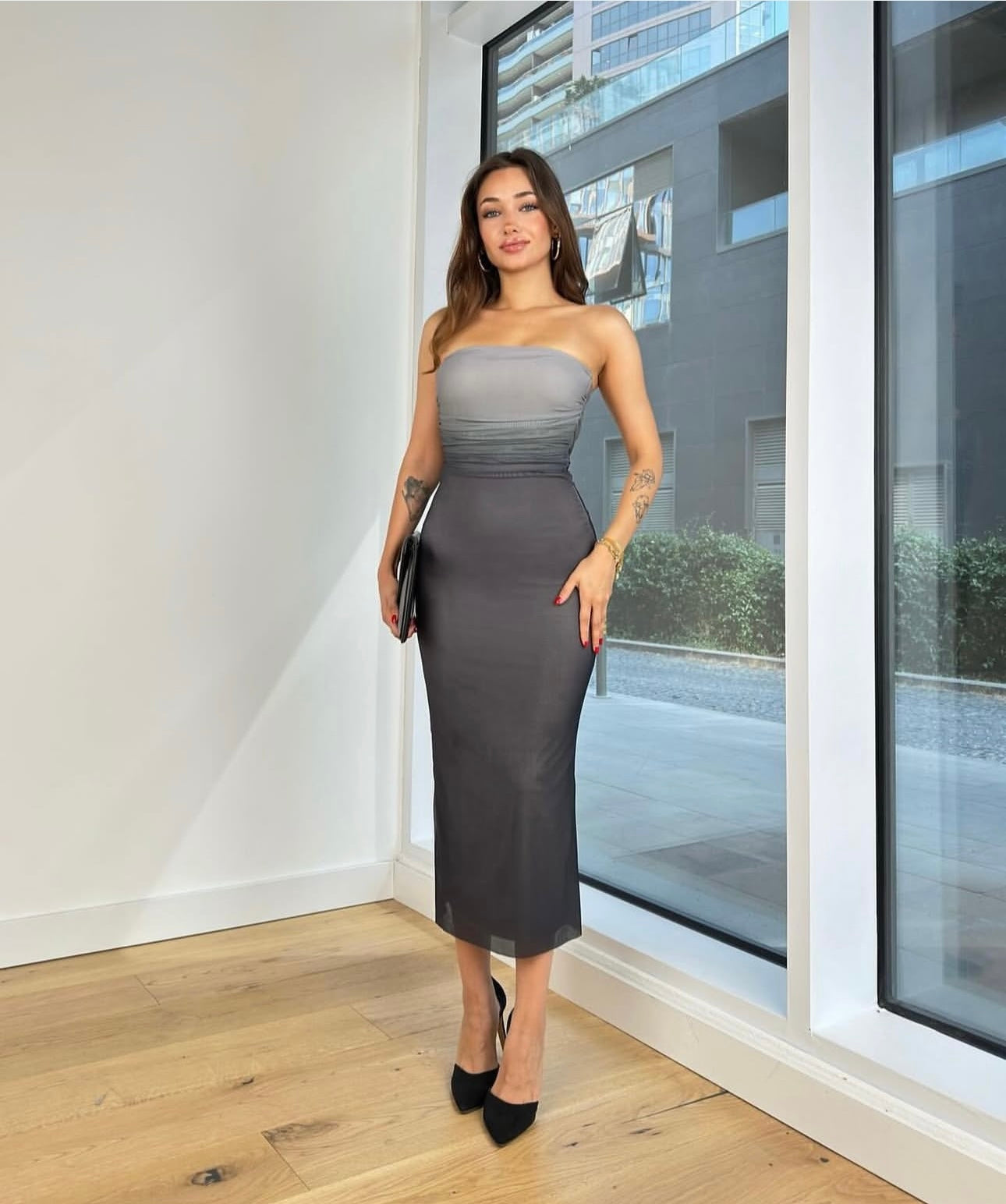 Grey dress