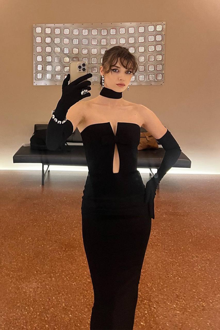 Black Design Dress