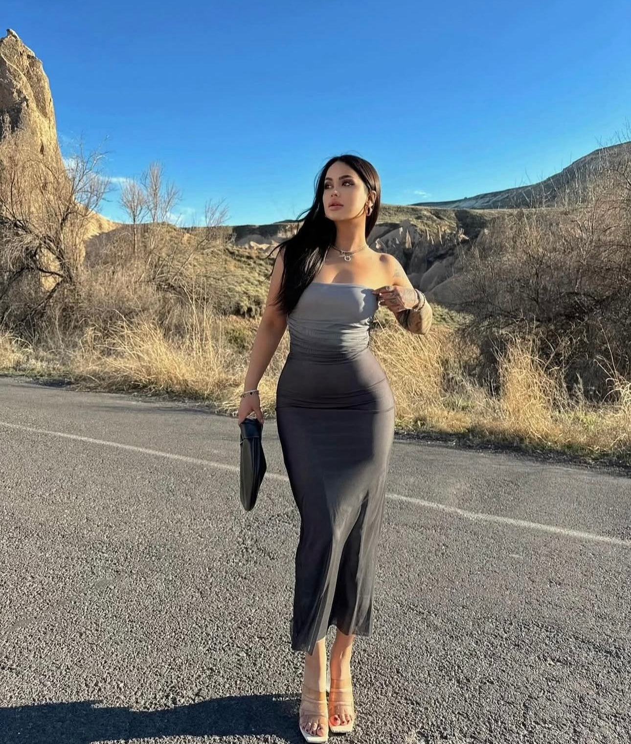 Grey dress