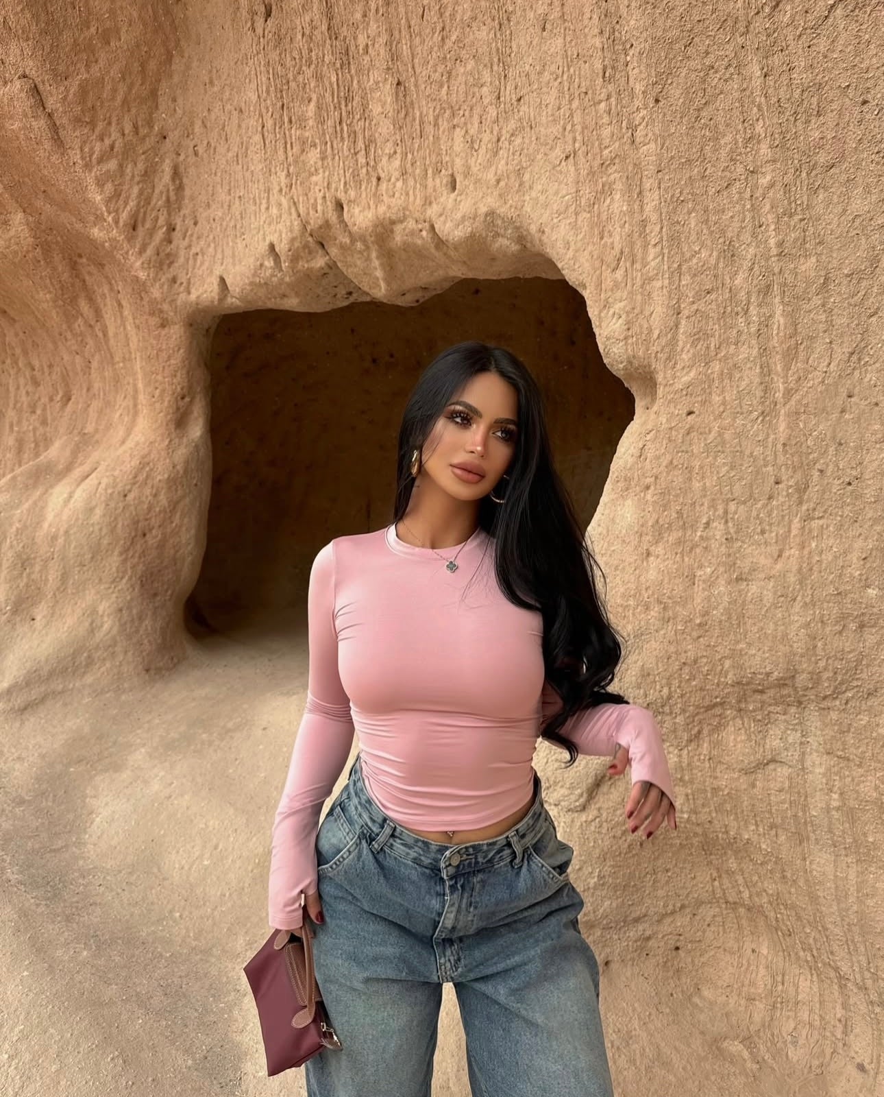 Z Basic Pink Crop