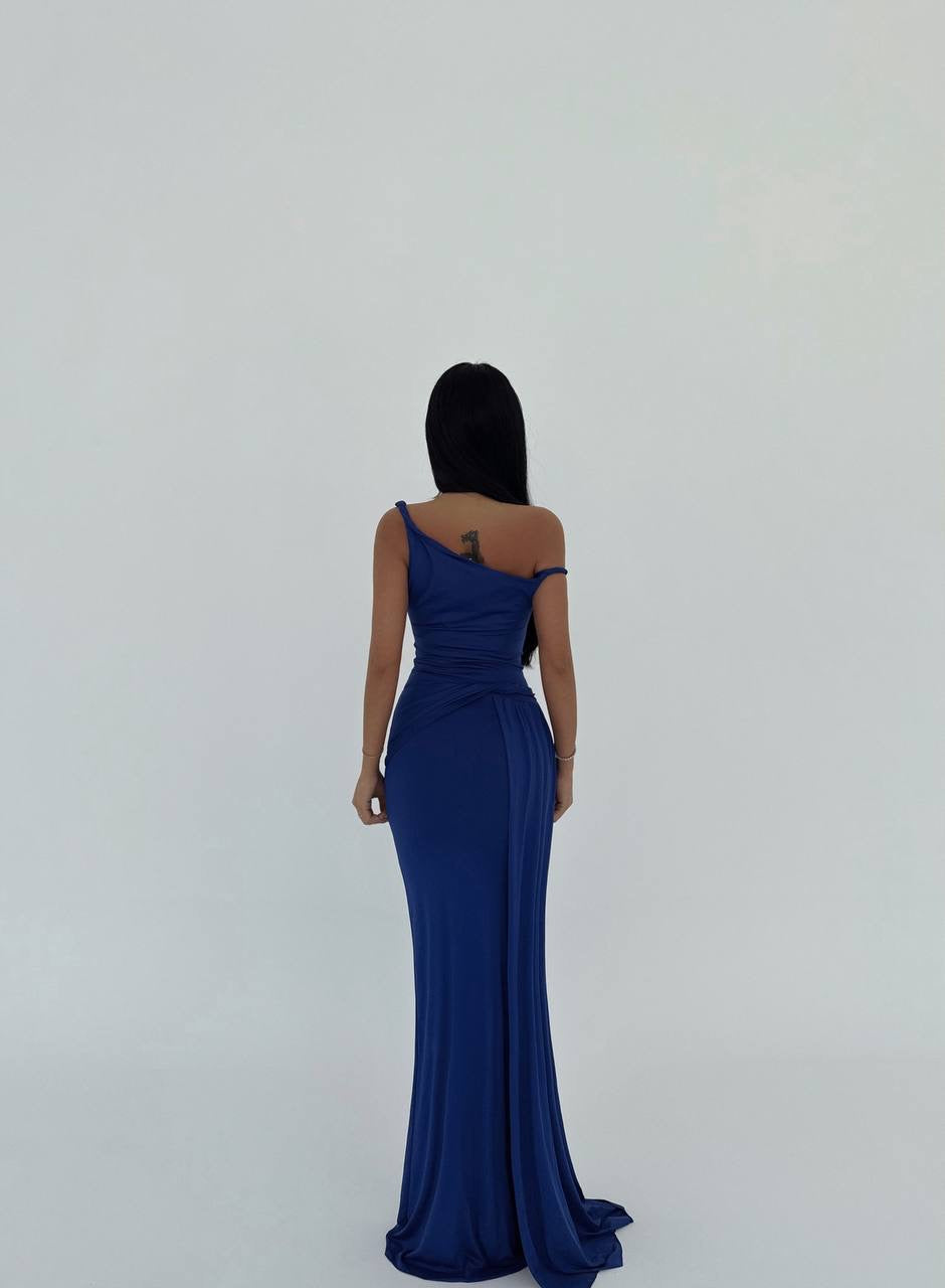 Navy Blue Rowen Dress