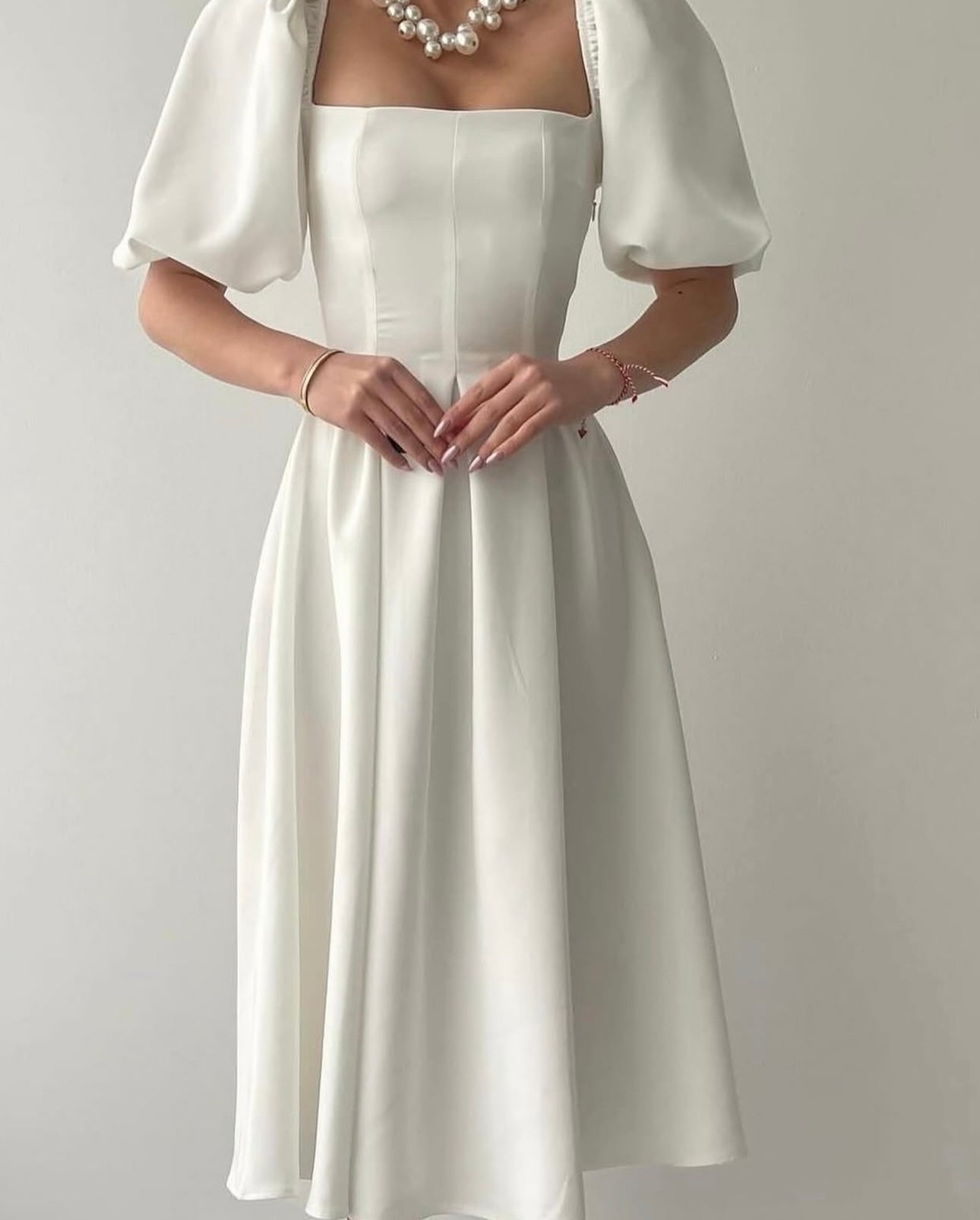 Victoria white dress