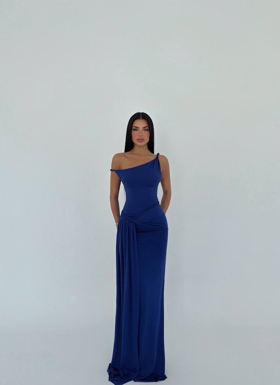 Navy Blue Rowen Dress