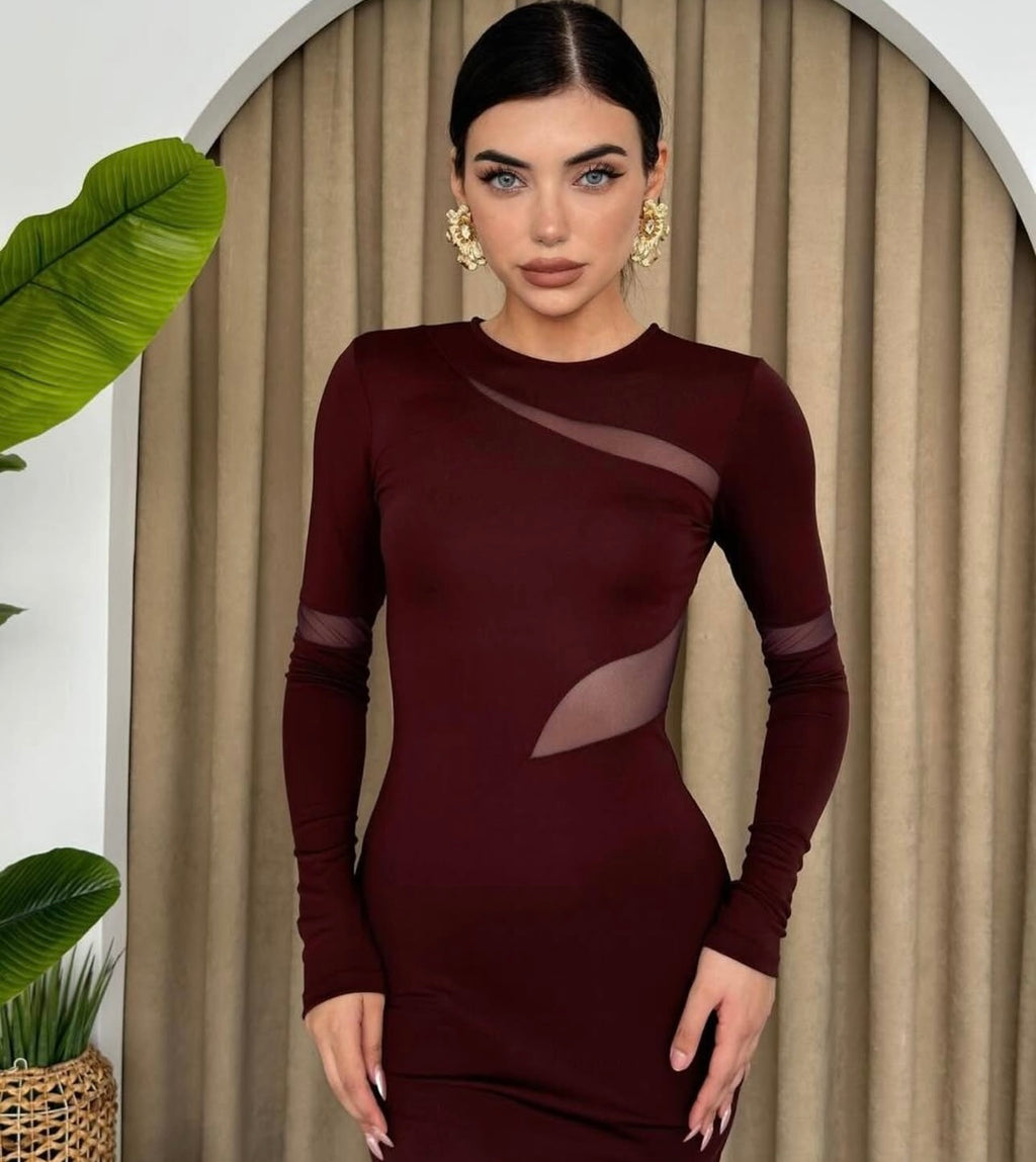 Brown dress