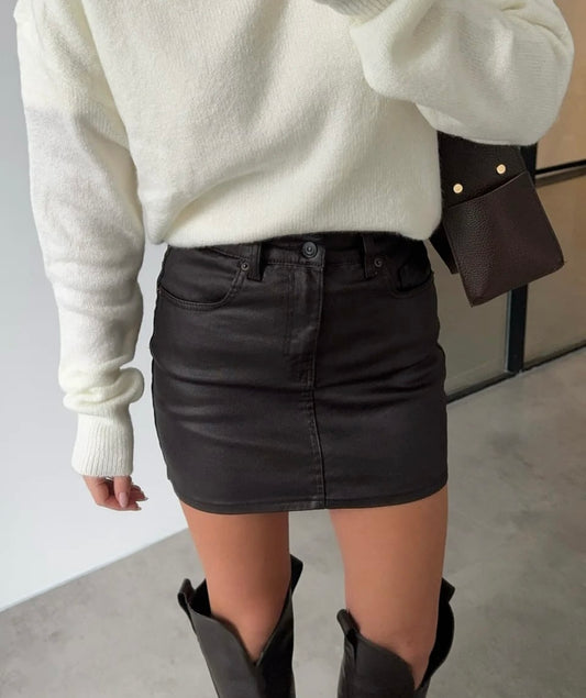 Zr Brown Skirt