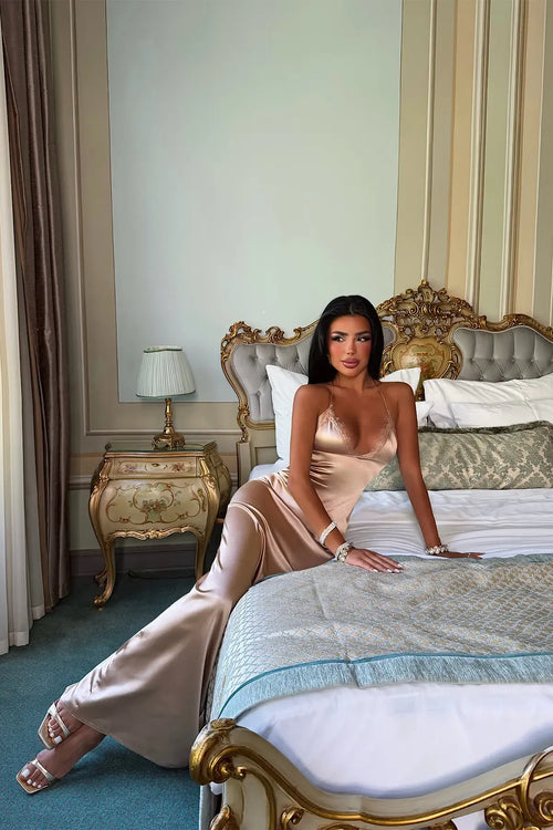 Beige Fine Dress