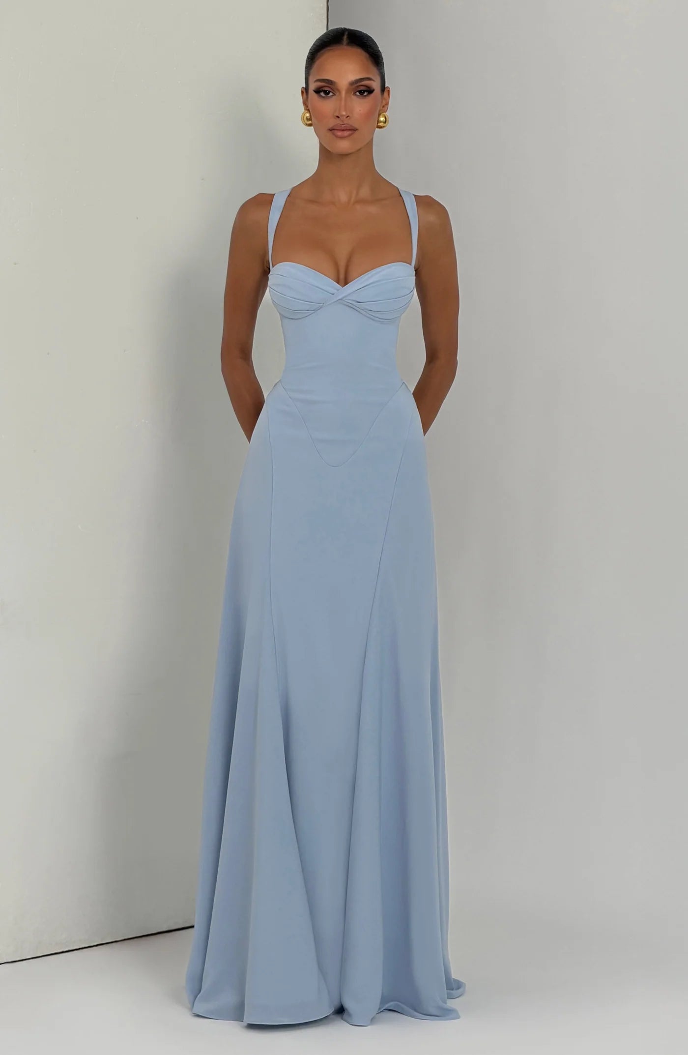 Ela dress blue