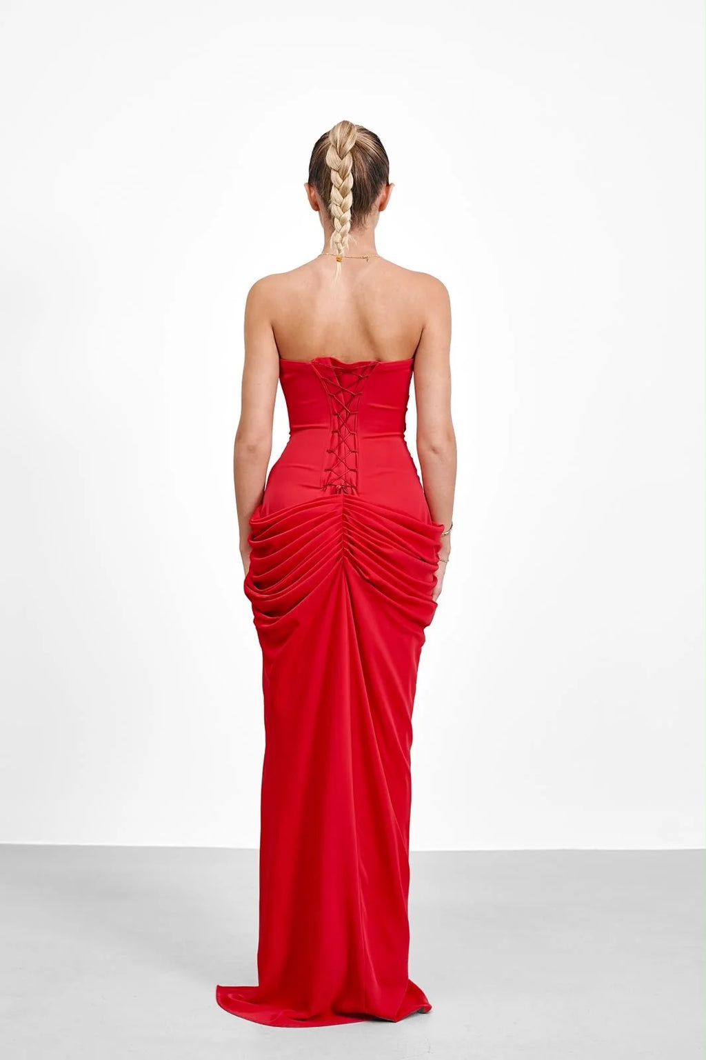Deniz dress Red