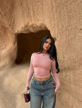 ZBasic Pink Crop
