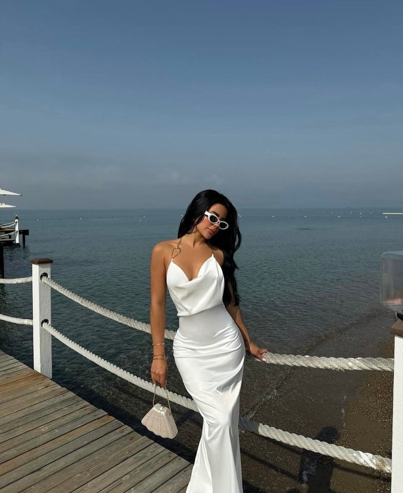White Long Dress