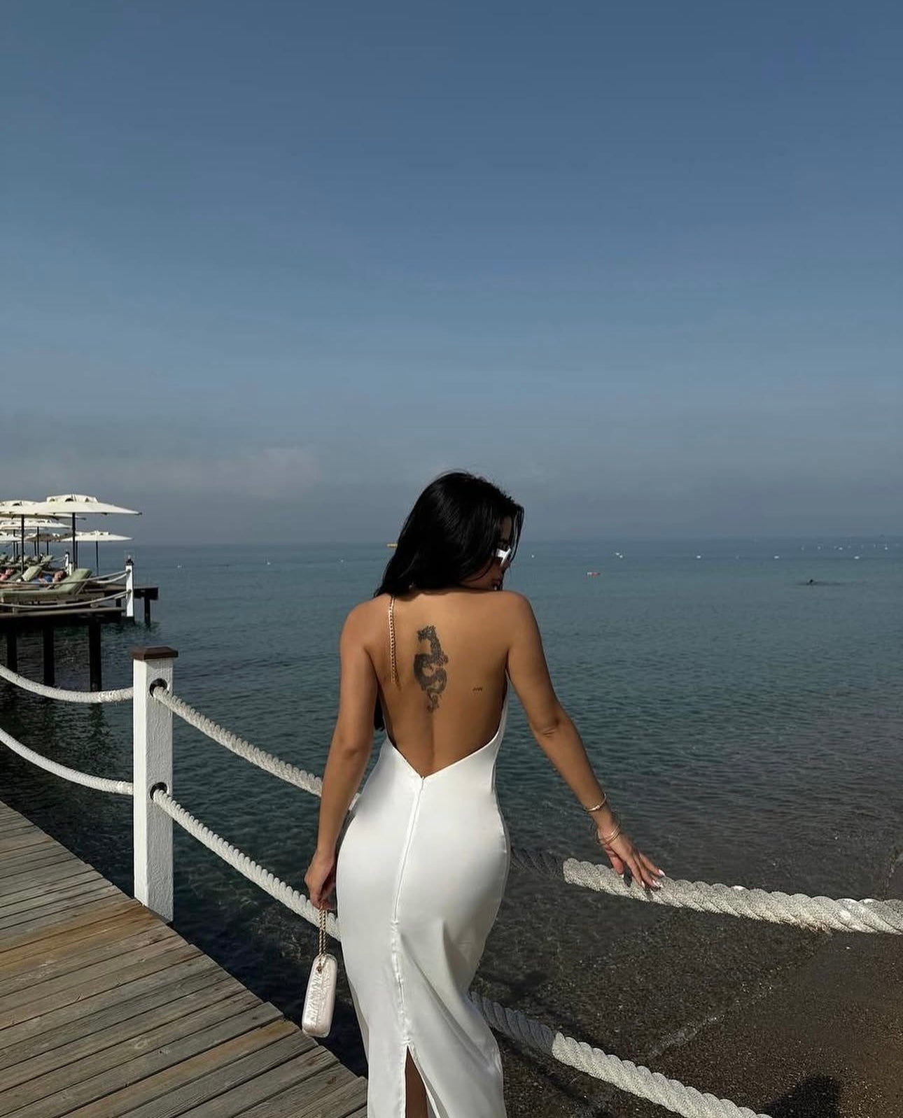 White Long Dress
