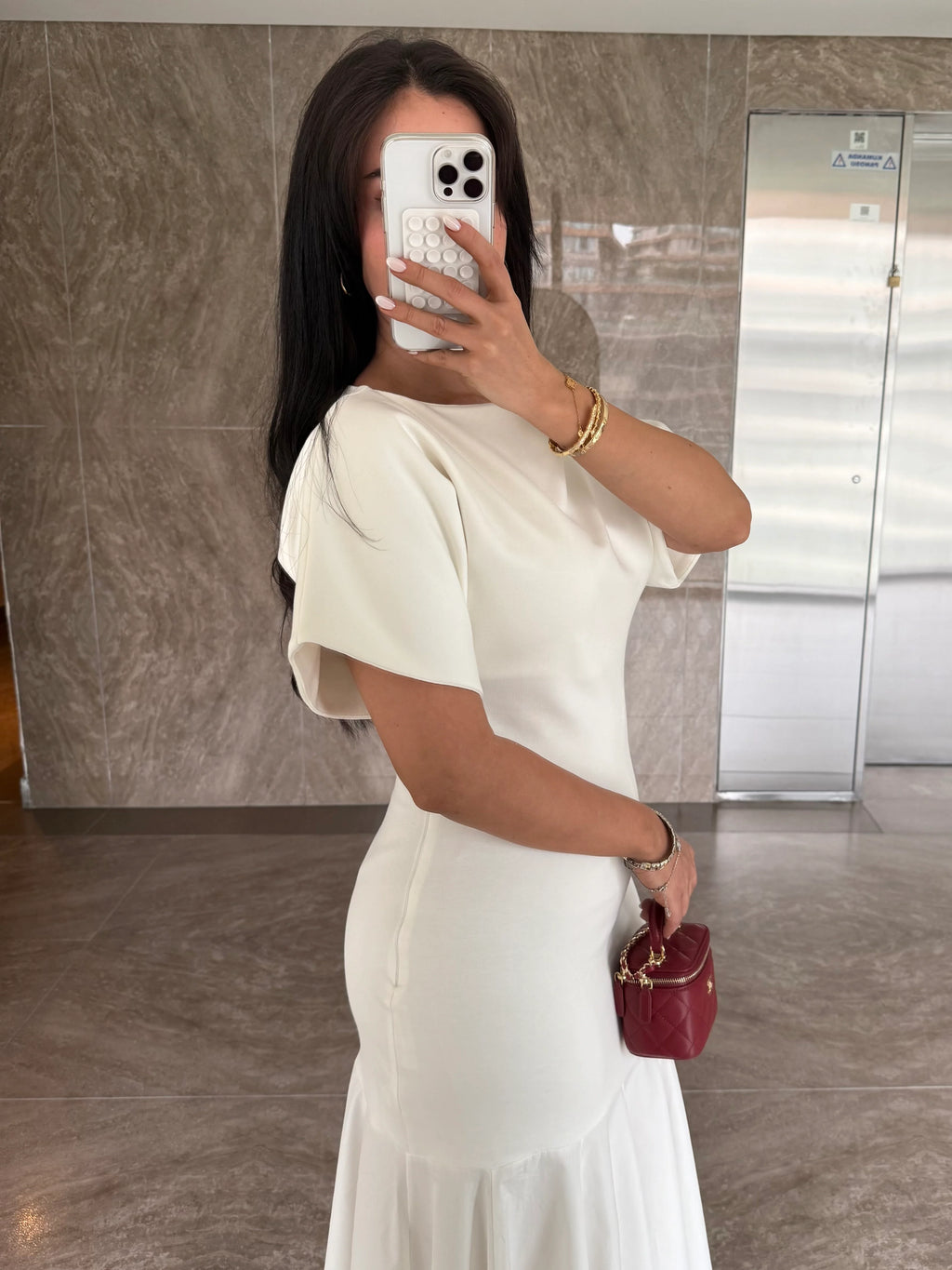 Ariana White Dress