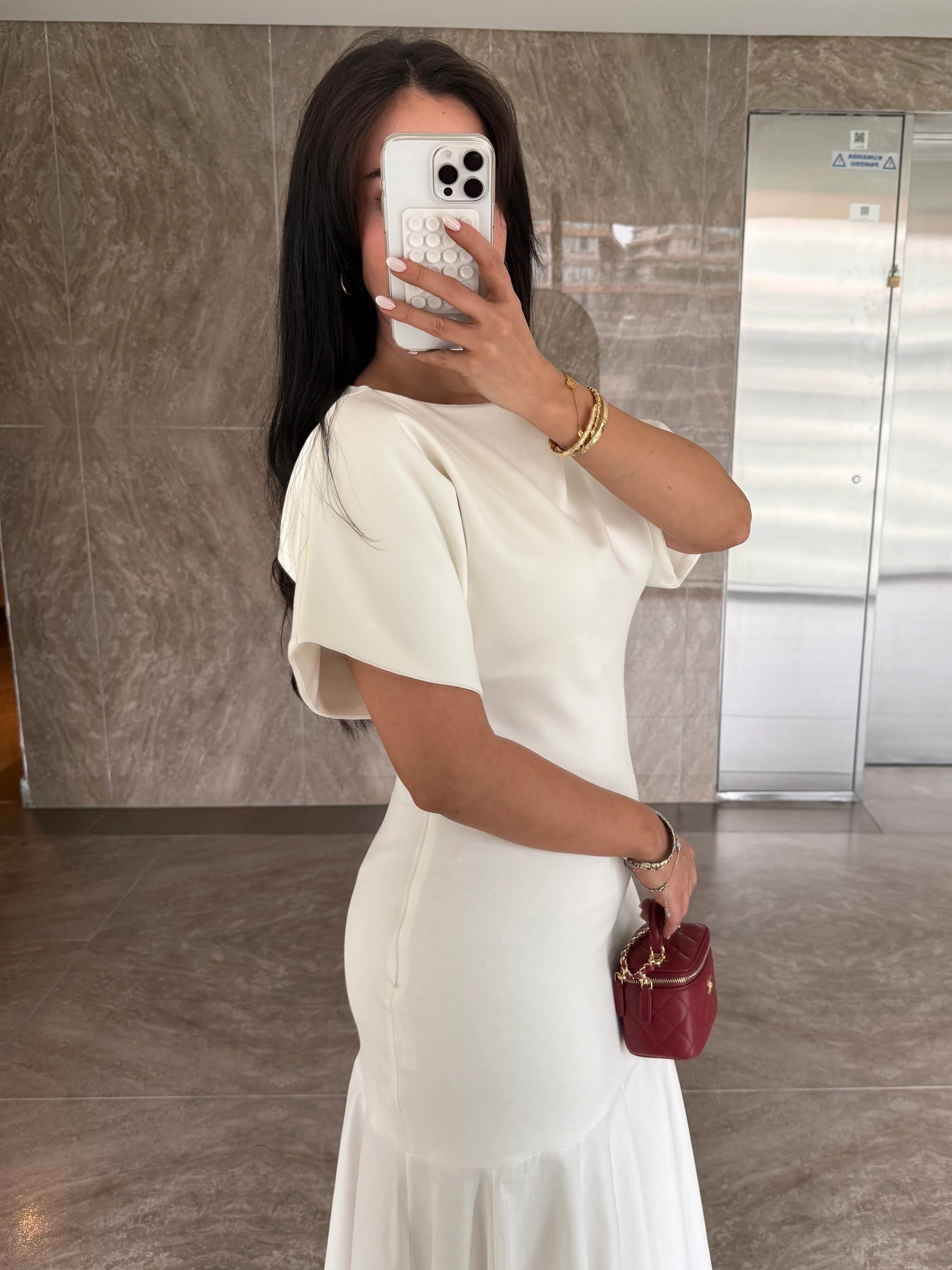 Ariana White Dress
