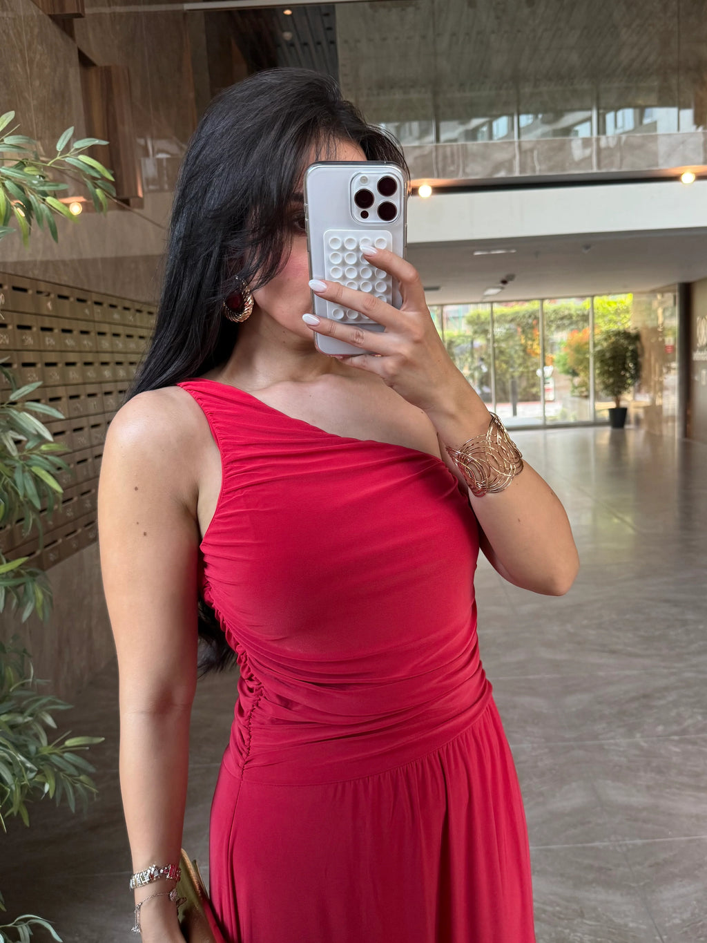 Julia Dress – Red