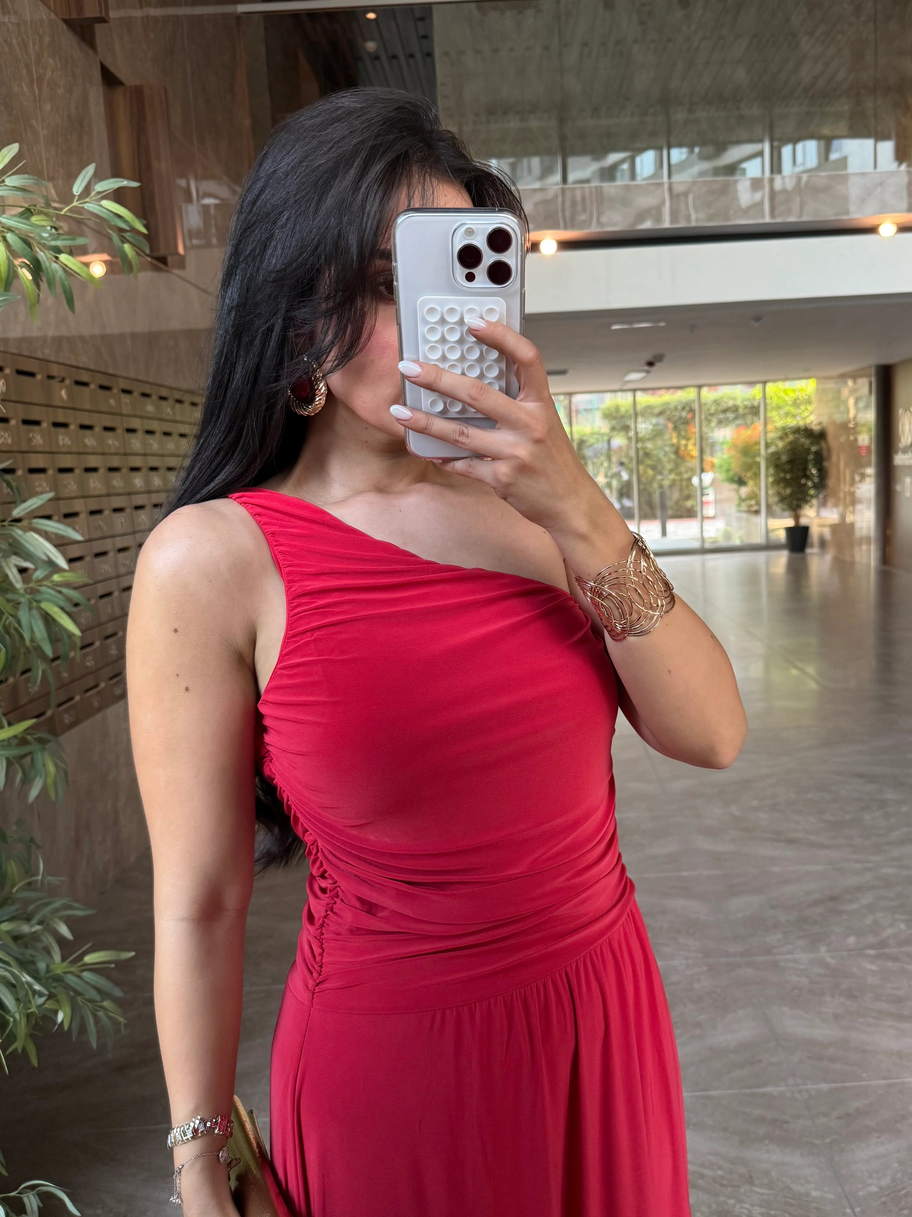 Julia Dress – Red