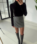 Grey Skort