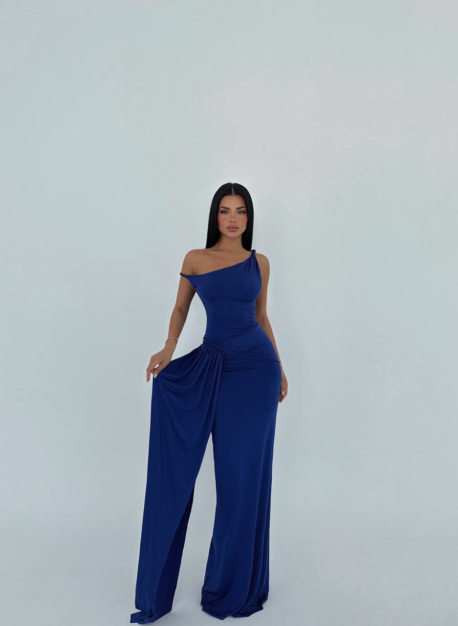 Navy Blue Rowen Dress