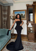 Black Benedita Long Scarf Dress