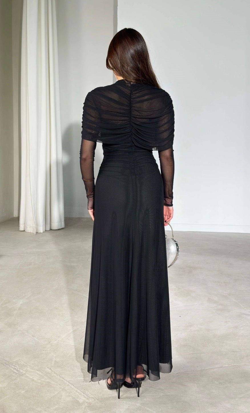 Celeste black dress