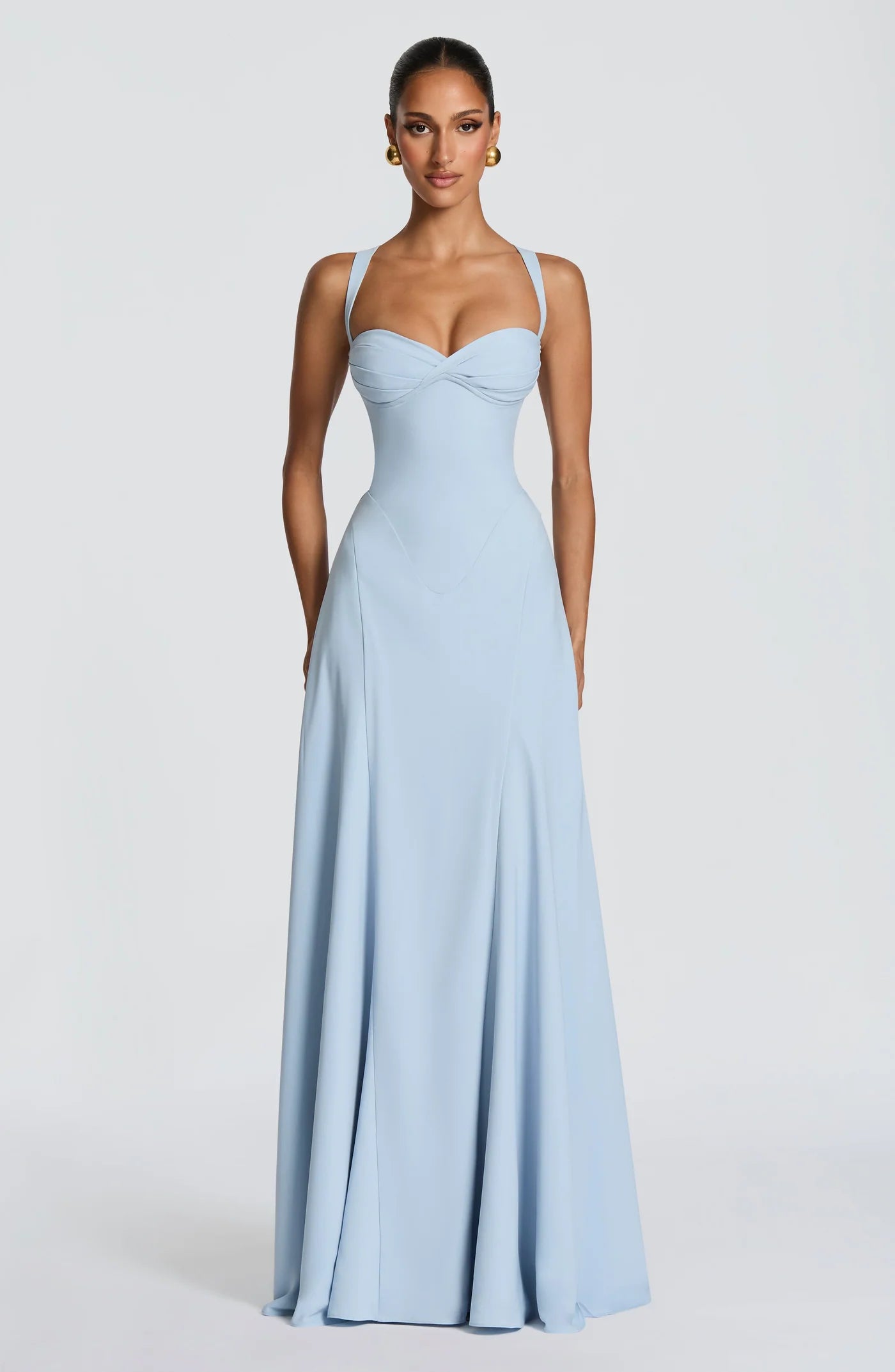 Ela dress blue