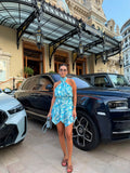 Marita dress blue