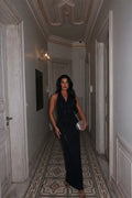 Black Dress with Back Detail