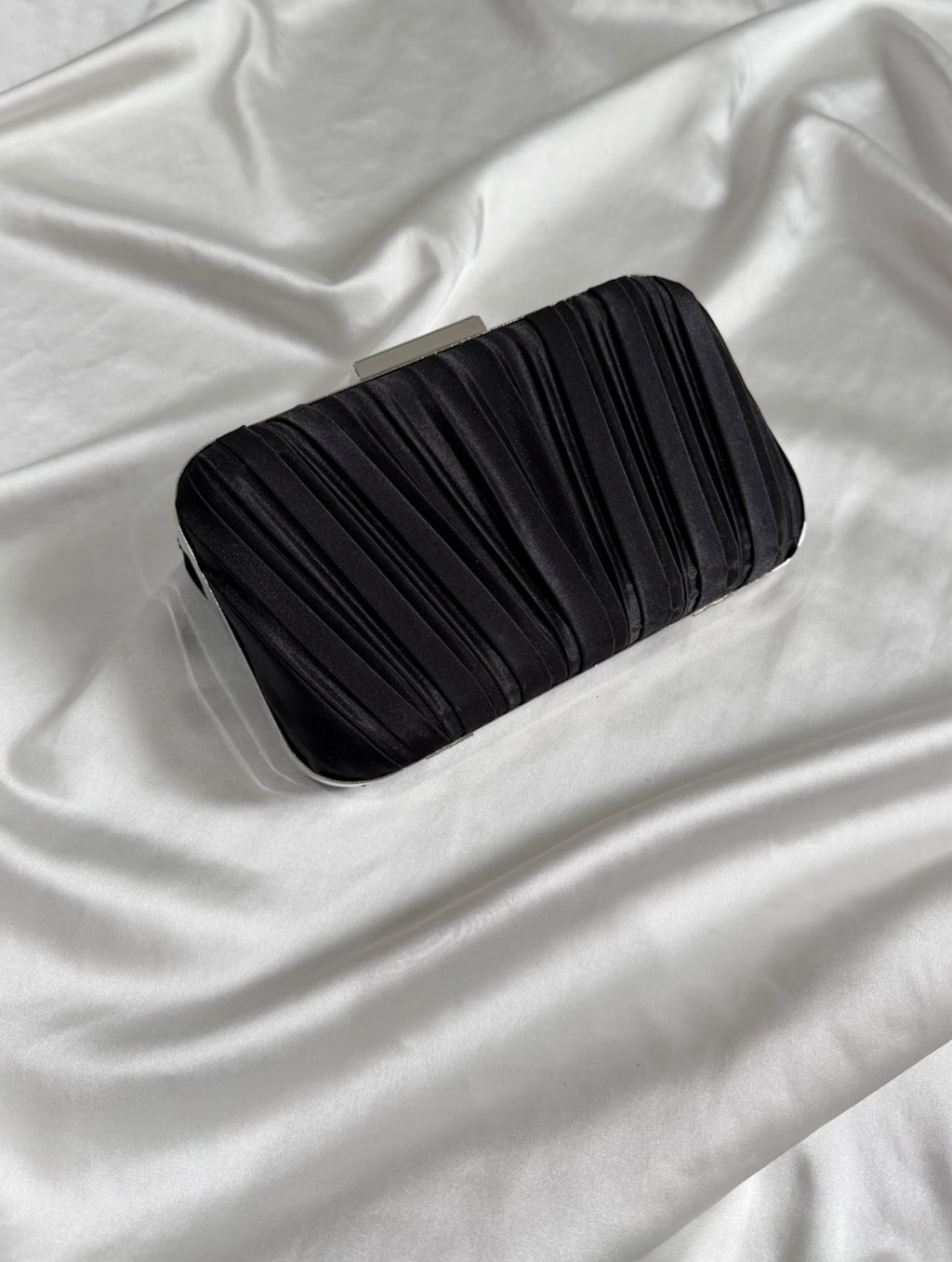 Pleated Model Evening Bag