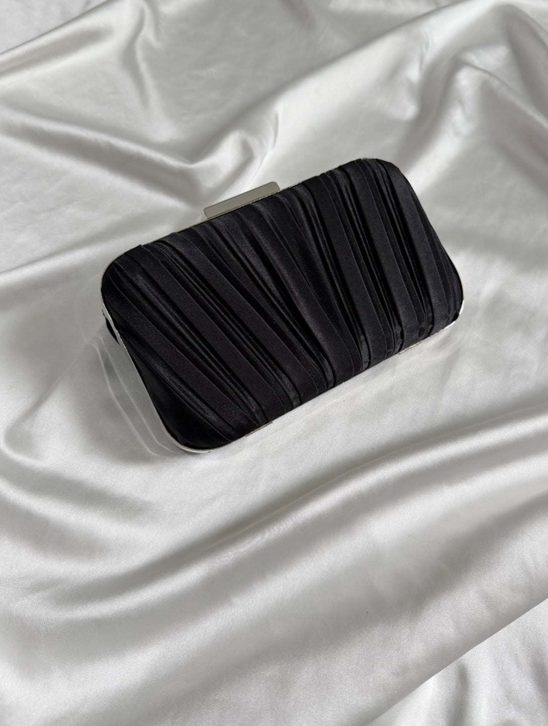 Pleated Model Evening Bag