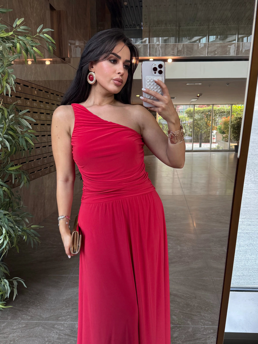 Julia Dress – Red