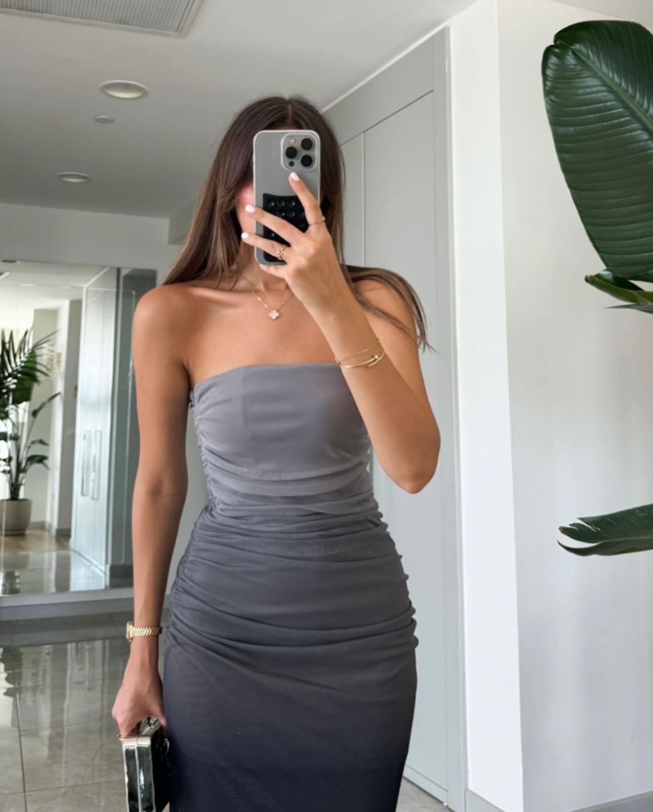 Grey dress