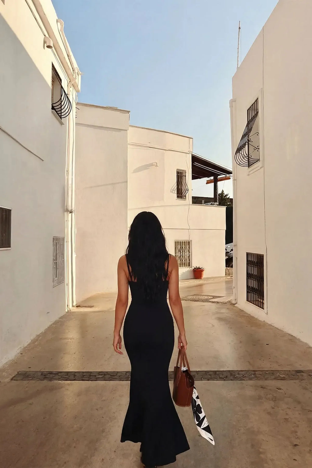 Black Carter Long Dress