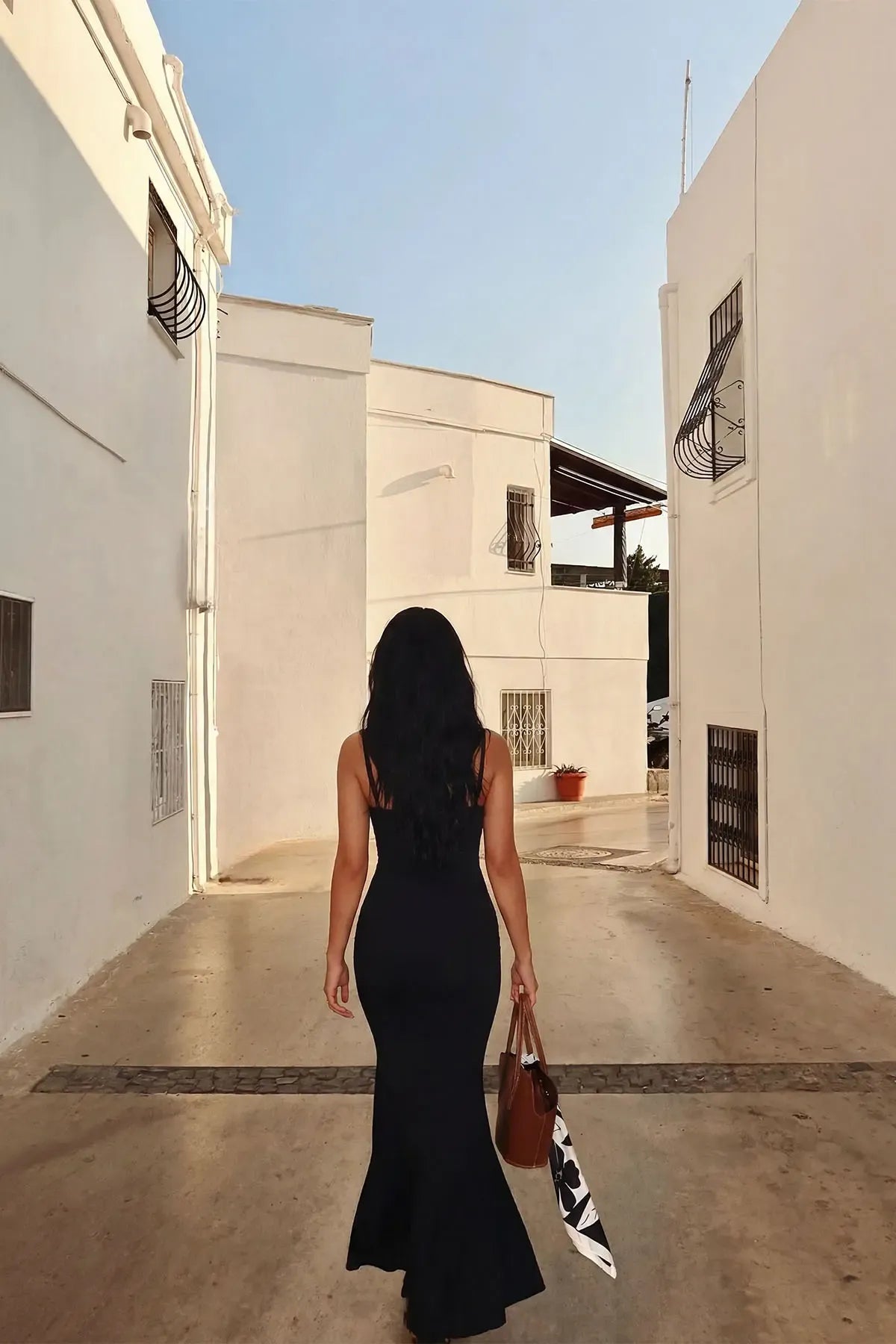 Black Carter Long Dress
