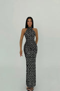Gray Shion Sequined Dress