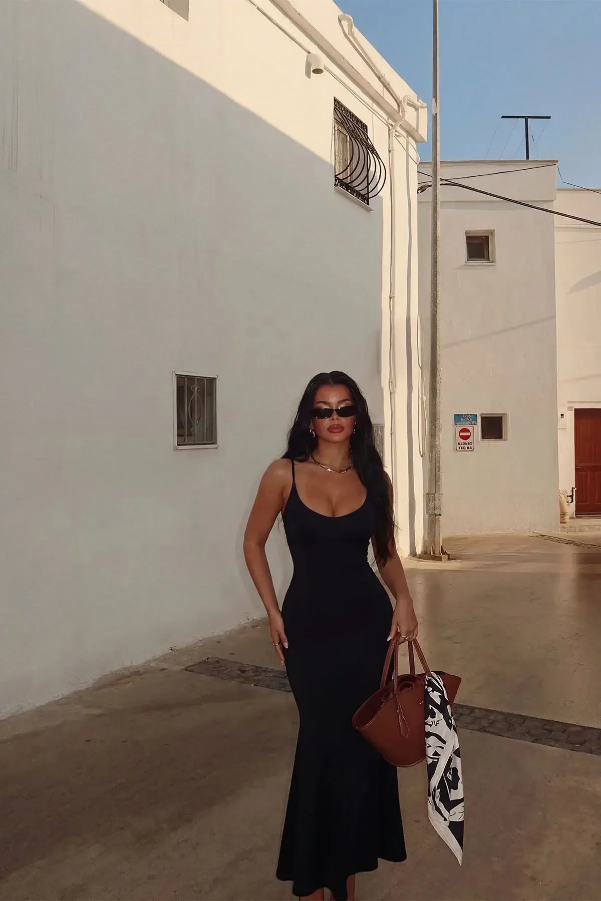 Black Carter Long Dress