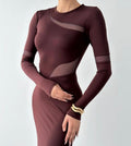 Brown dress