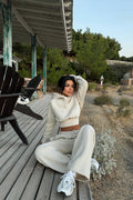 Scarf Hooded Tracksuit