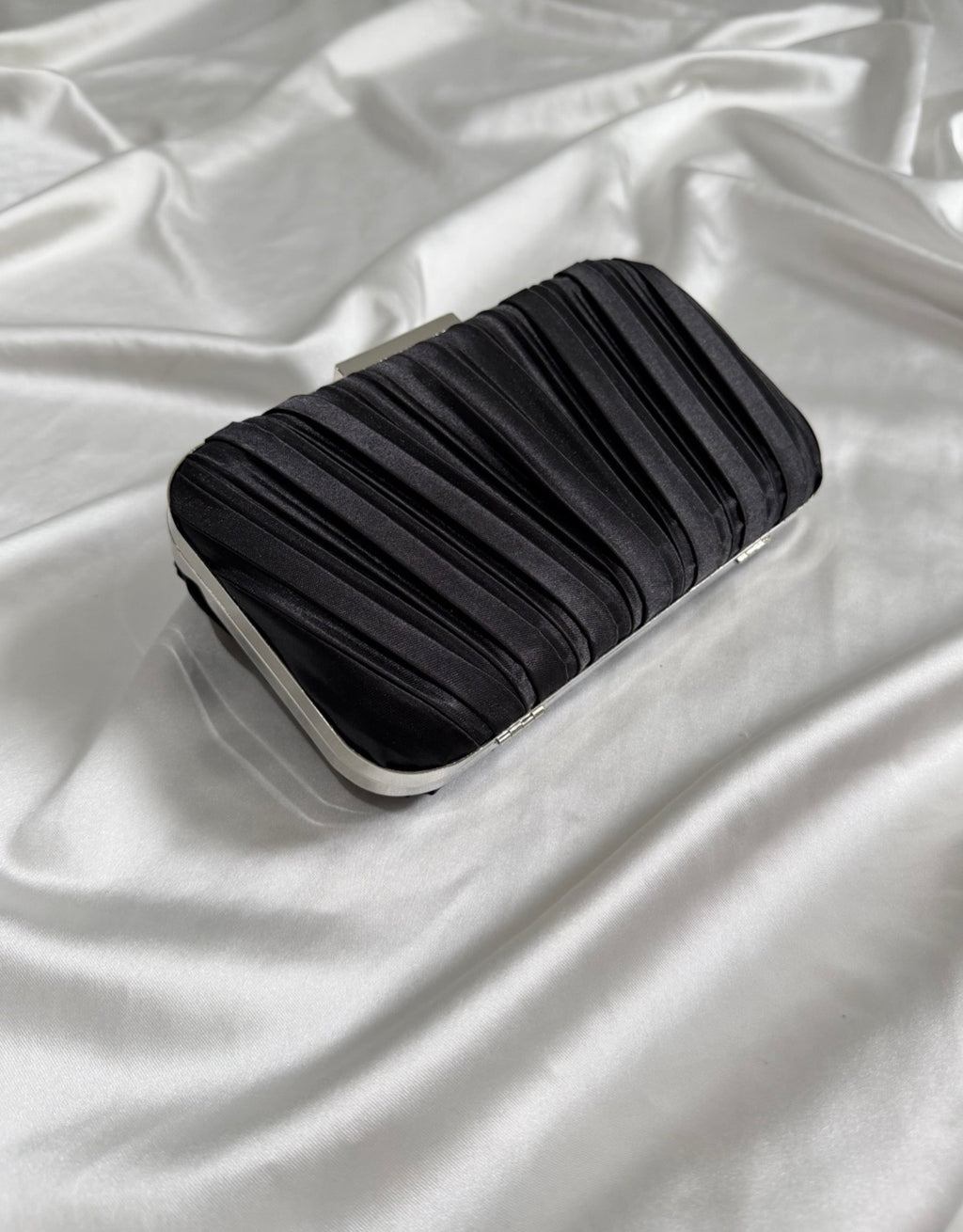 Pleated Model Evening Bag
