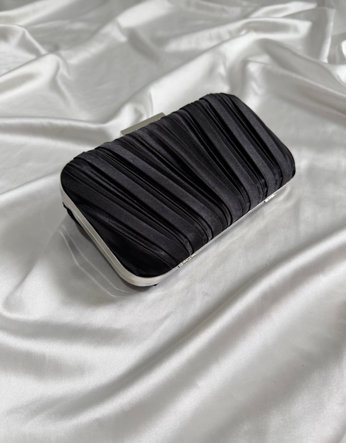 Pleated Model Evening Bag