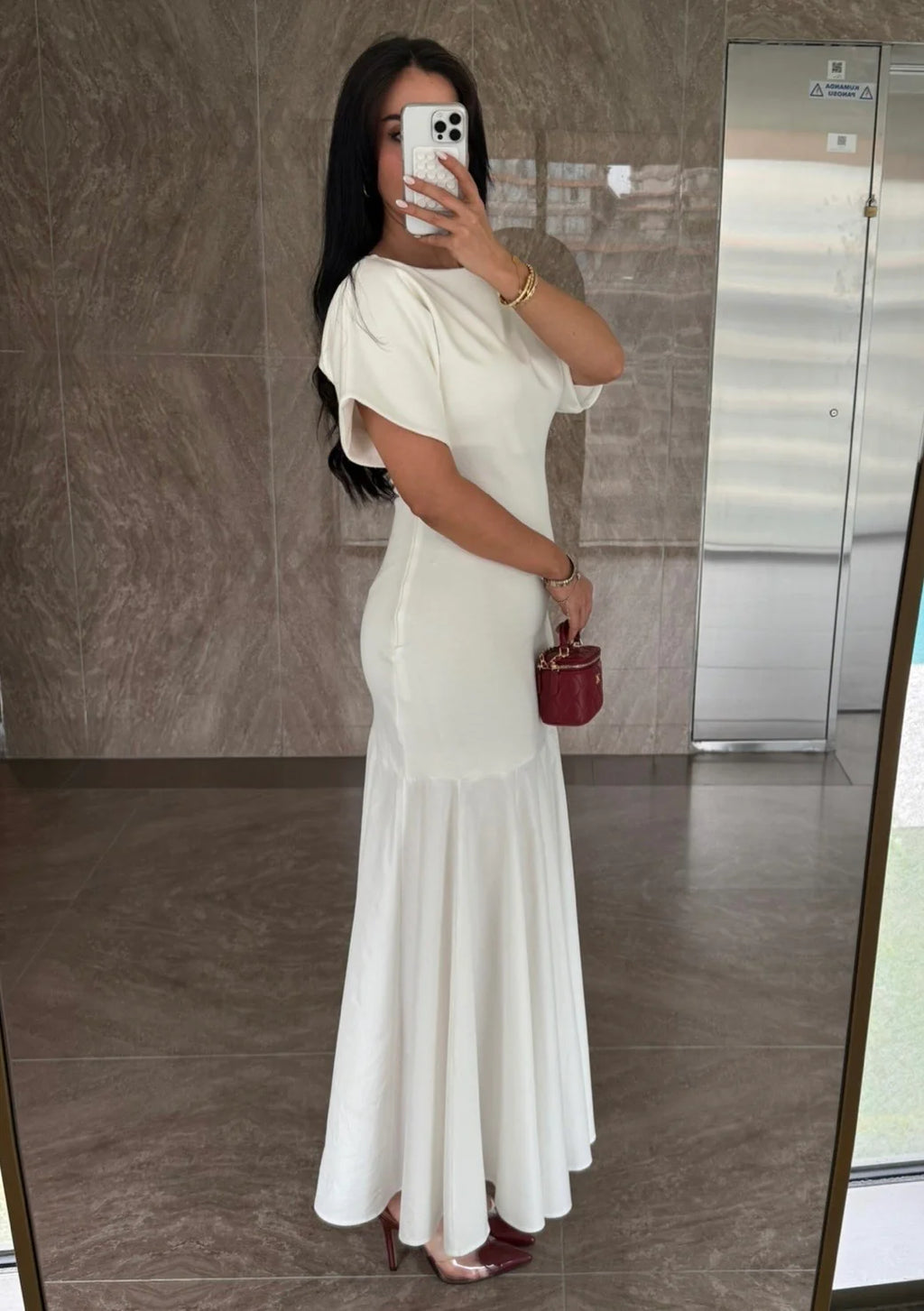 Ariana White Dress