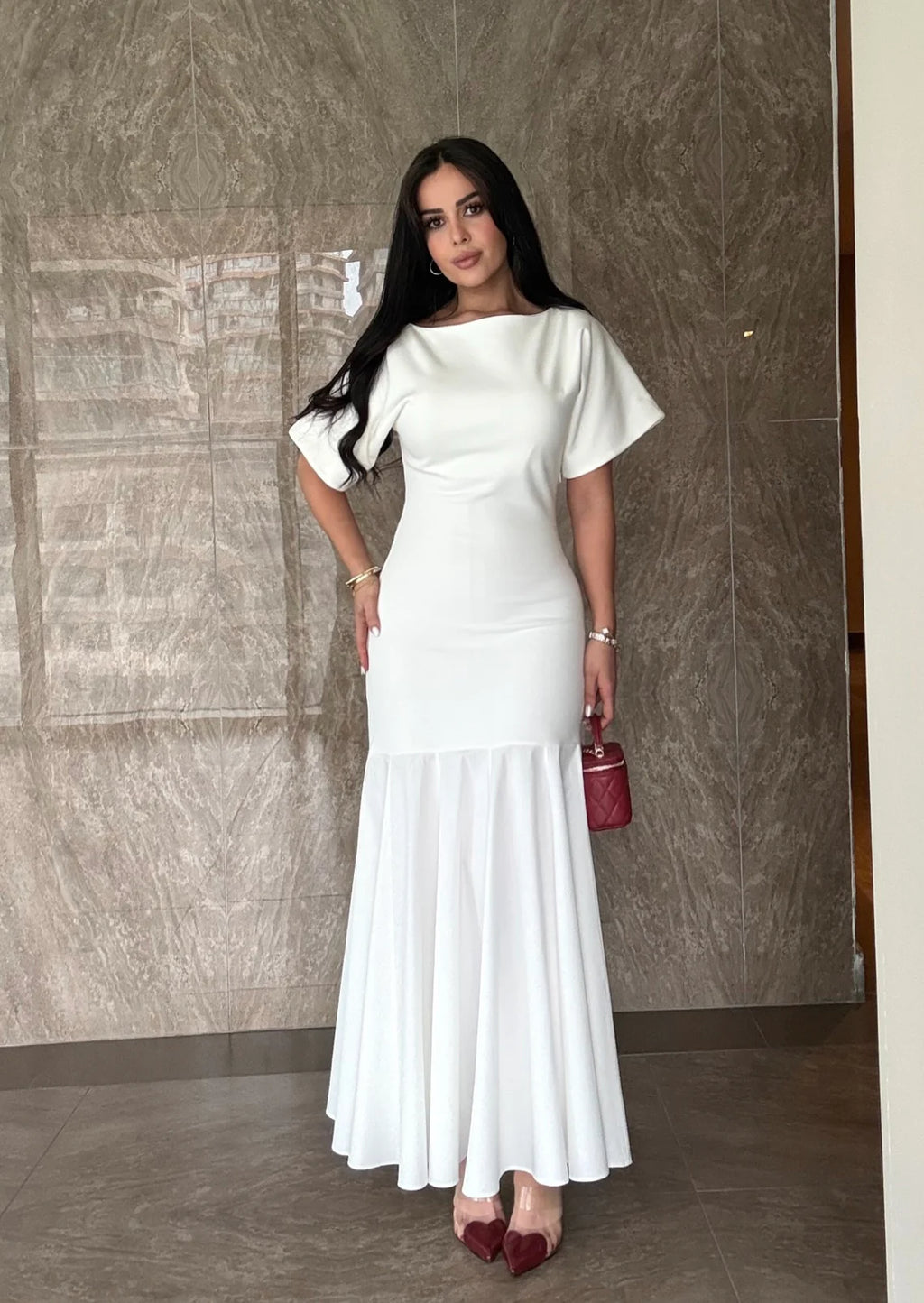 Ariana White Dress