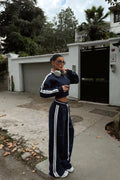 Navy Blue Trouser Suit
