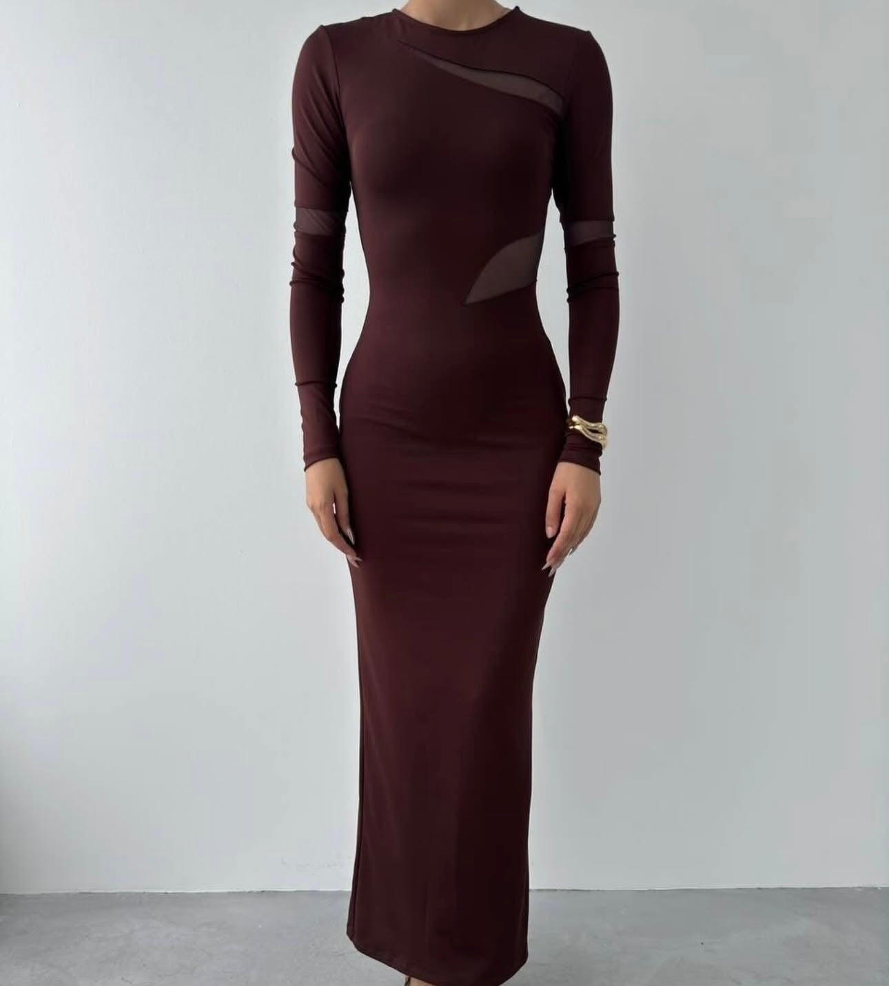 Brown dress