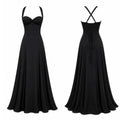 Ela maxi dress black