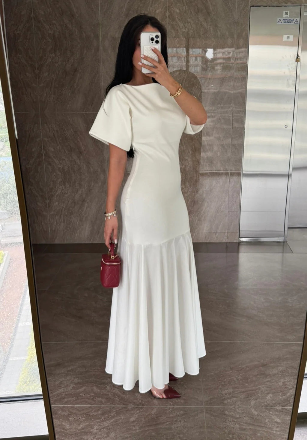 Ariana White Dress